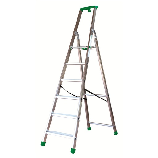 [FAQ50/6] [5903] Escabelle semi-professionnelle Quadra 6 marches 1,36m   EN131