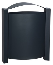 [60482] [56245] Corbeille Murale 40L Arkea - Anthracite Mat 7016