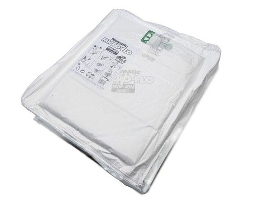 [C852400 - 604024] [6907] Sac aspirateur à poussières fine (Microflo) Numatic - x5 pièces