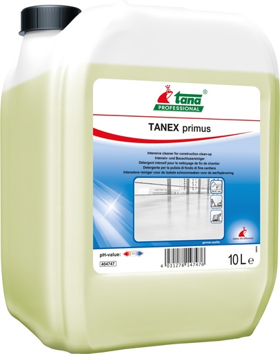 [1304747] [7011] TANEX primus en 10L - Nettoyant intensif de fin de Chantier