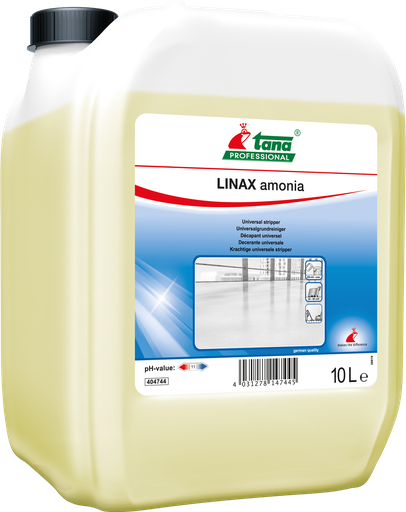 [1204744] [706] LINAX amonia  en 10L -Nettoyant-décapant Lino