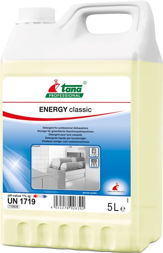 [717058] [9735] ENERGY classic en 5L -Eau douce à moyennement  dure