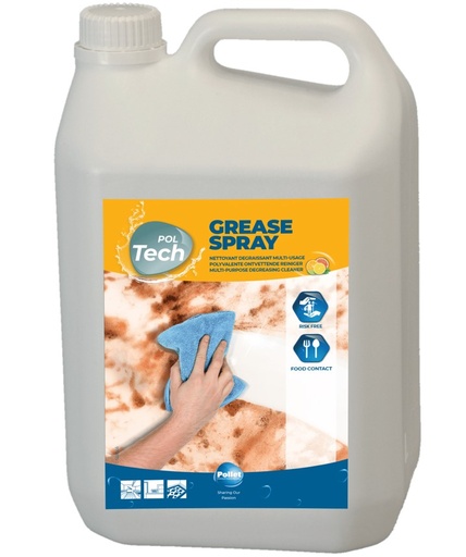 [2200258] [22601] POLTECH Grease Spray en 5L