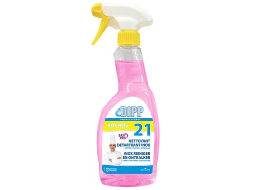 [2195] [2195] Dipp 21 en 500ml - Spray nettoyant détartrant inox Easypro