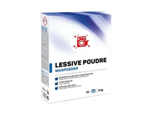 [012688] Poudre à lessiver en 3Kg (60sc) - Blanc & Couleurs 