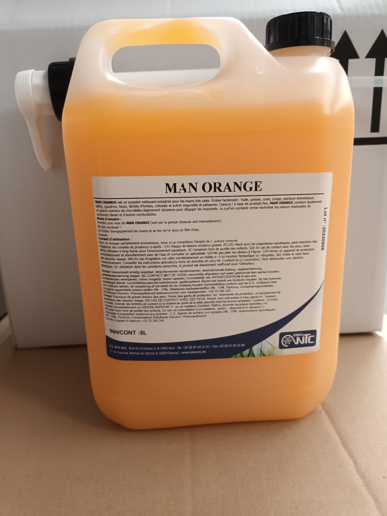 Man orange HY5007 en 5L