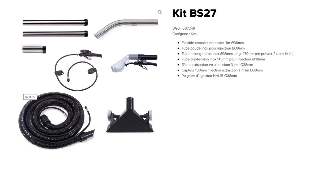 Kit BS27-Numatic