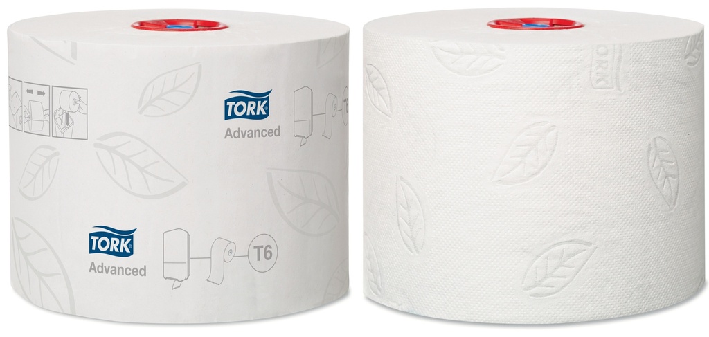Tork Toil.compact Roll 2 plis x100m -cart 27 rlx-T6