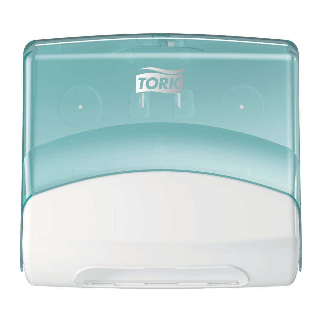 Distributeur Tork Folded Wiper/Cloth Turquoise W4