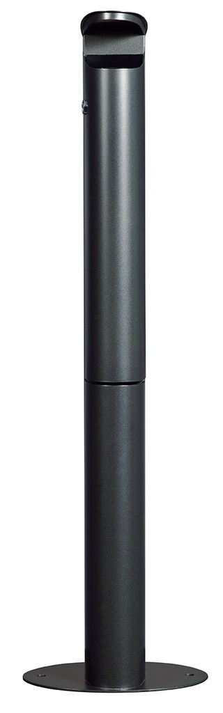 Cendrier KOA 2,5L/Pied - Anthracite MAT 7016