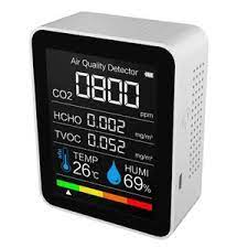 Détecteur CO2 MeterV2 5 en 1 -COV,HCHO,Temp,Hum.