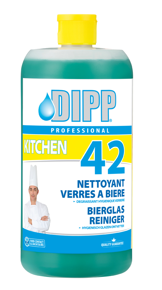 Dipp 42 en 1L - Nettoyant verre sans trace