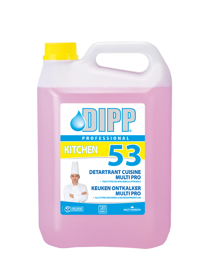 Dipp 53 en 5L - Détartrant cuisine multi pro