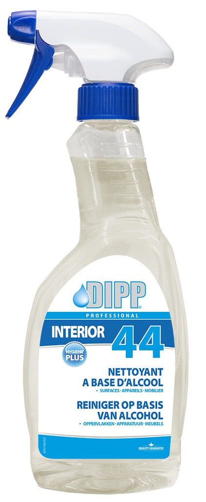 Dipp 44 en 500ml - spray assainissant hydroalcoolique