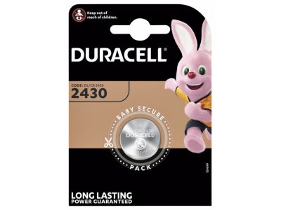 Pile Duracell Lithium 3V CR2430 - Prix Paquet de 2 pièces