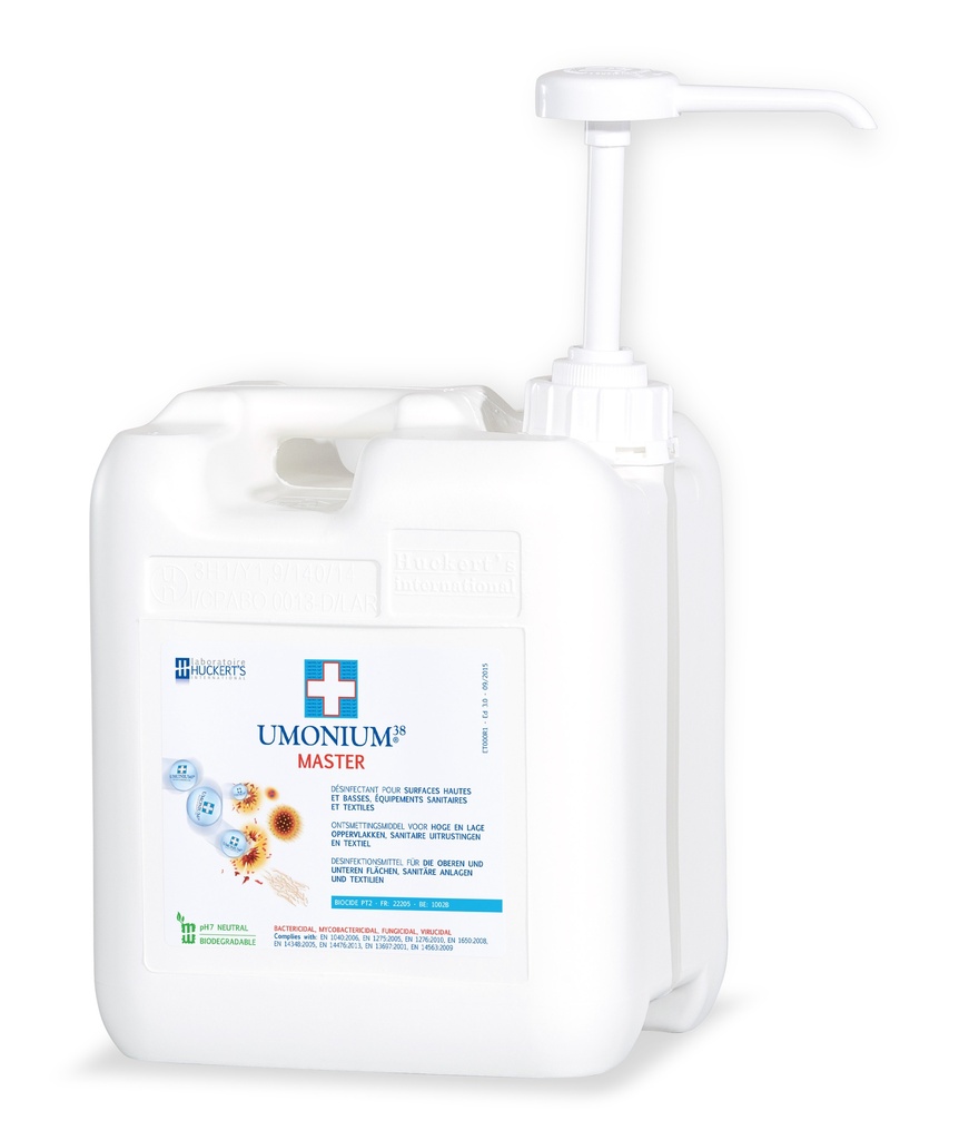 UMONIUM 38 Master en 5L+ Pompe -Biocide 1002B