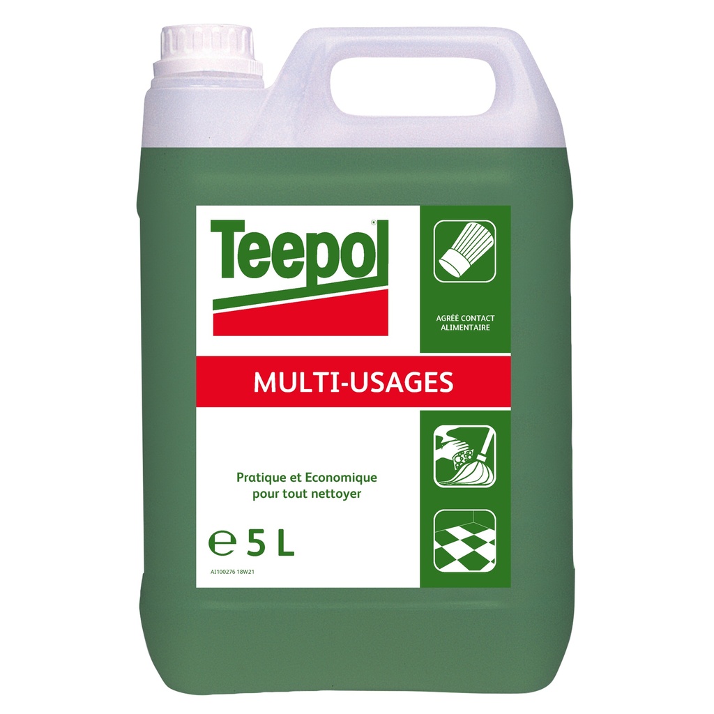 Teepol Multi-Usages en 2x5L -Prix du carton