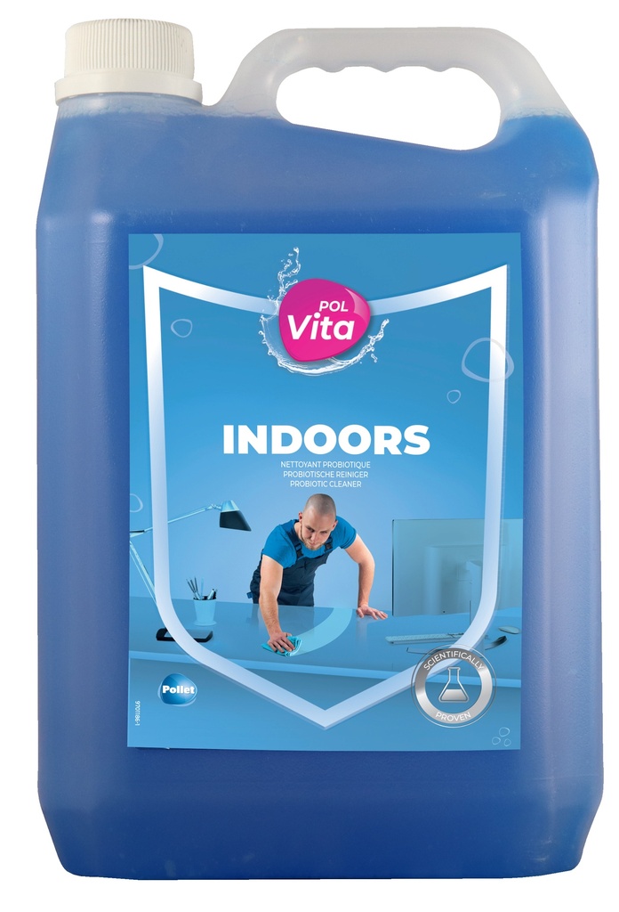 Indoors POLVITA en 5L 100% écologique Nettoyant probiotique