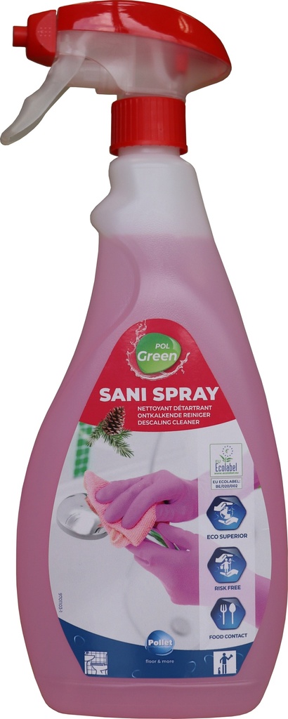 POLGREEN Sani Spray en 750ml