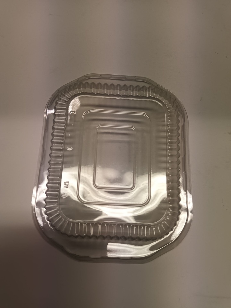Couvercle dôme transparent Ravier Alu 131x111 497cc -Carton de 600