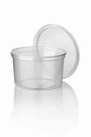 Ravier Rond Transparent 115/70 500Gr- Carton de 500pces