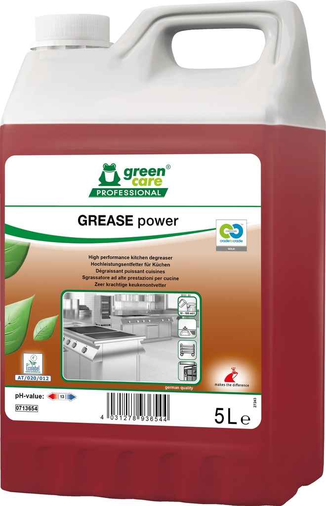 GREASE power en 5L -dégraissant cuisine puissant-