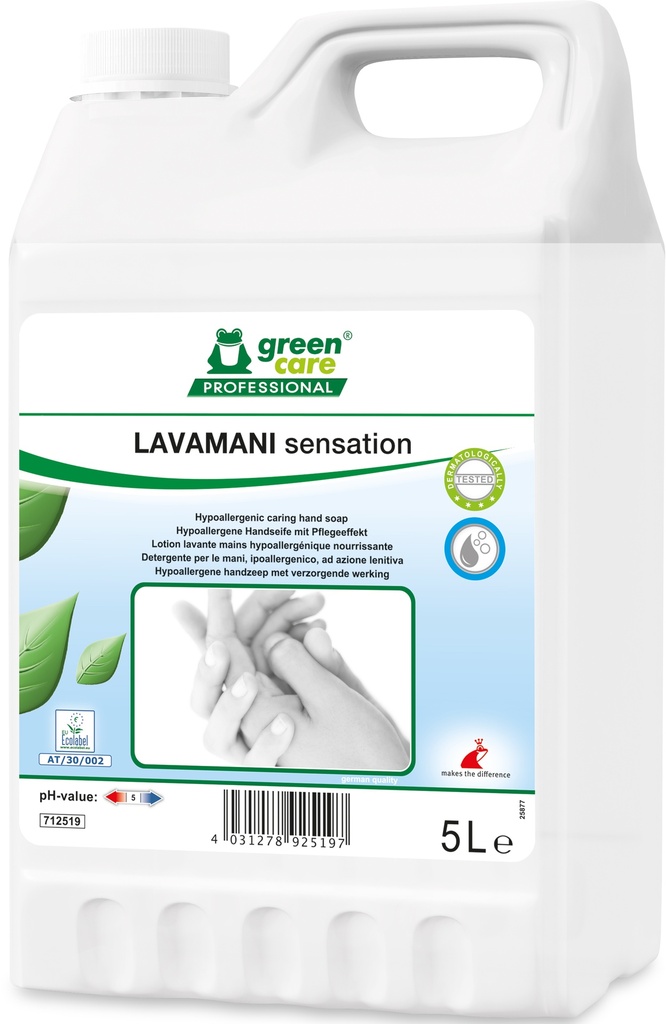 LAVAMANI sensation 5L green care