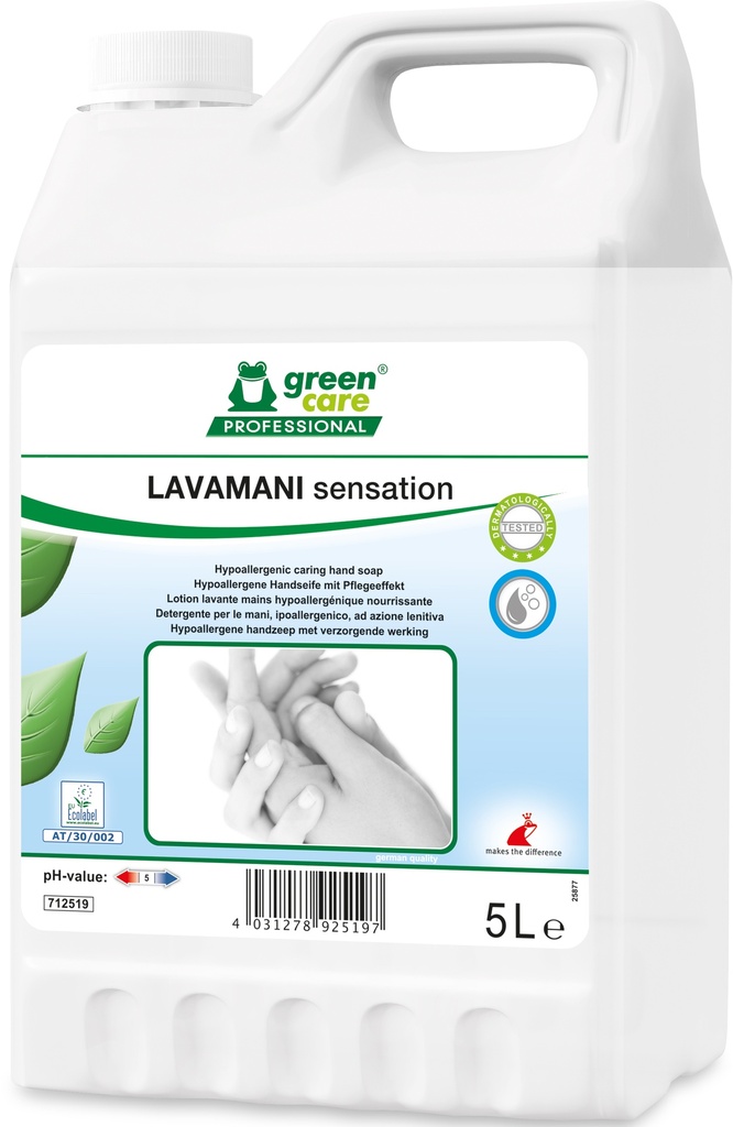 Lavamani Sensation 5L(hypo allerg).-green care