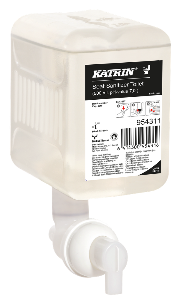 Katrin Toilet Seat Sanitizer en 500ml