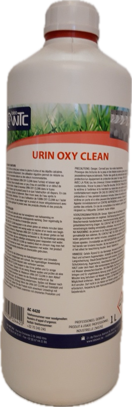 Urin Oxy Clean en 1L - Détartrant Sanitaire surpuissant - Détruit la pierre d'urine.
