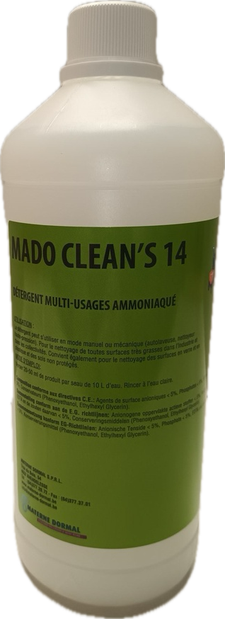 Mado 14 en 1L nettoyant ammoniaqué