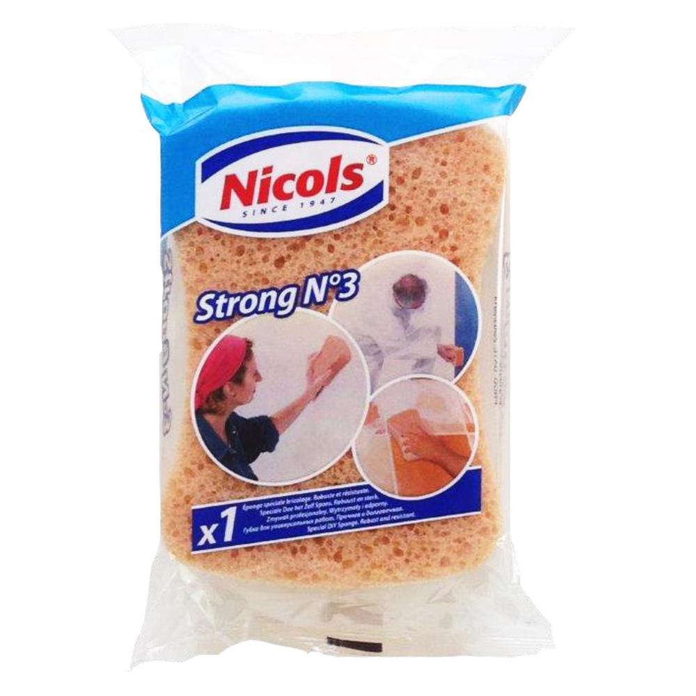 Eponge synthétique Strong N°3 Ménage Nicols x1 pièce