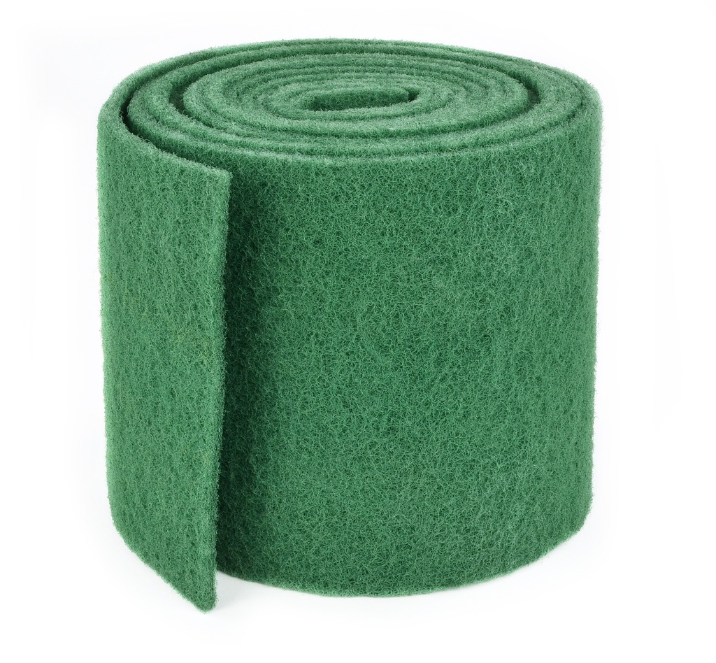 Tampon Vert a récurer en Rouleau - 20cmx4Mètres
