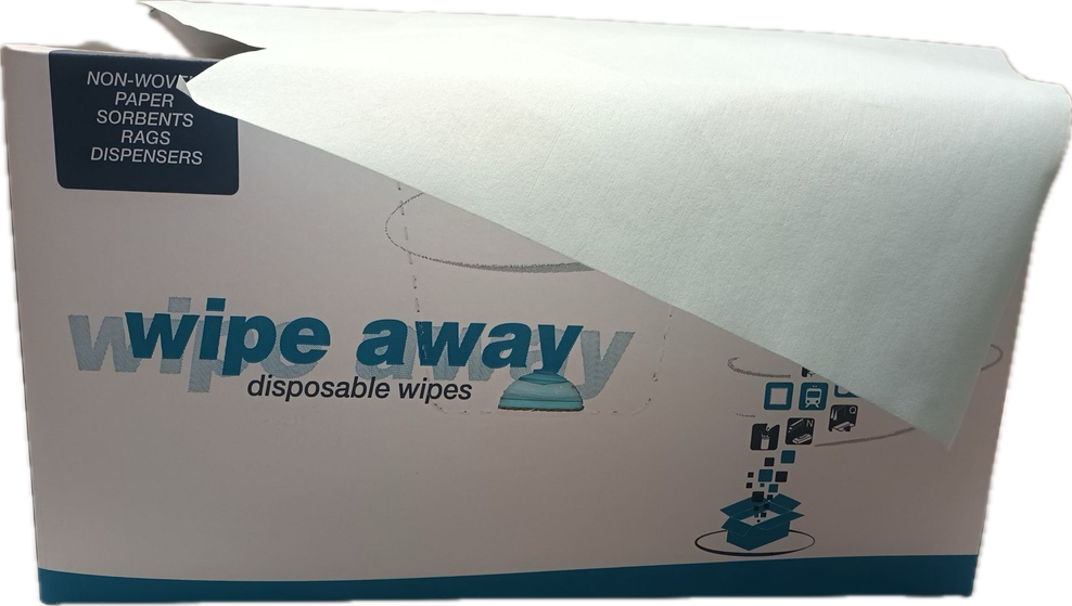 Chiffon Wipe away Turquoise 38x30cm x500coupons