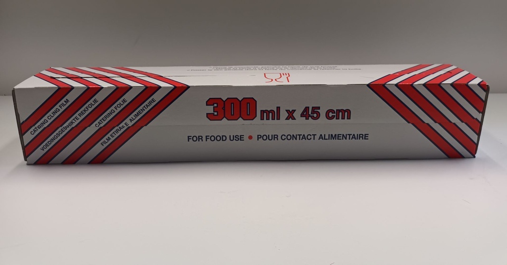 Film Alimentaire fraicheur Plastique 45cmx300M- 9 microns