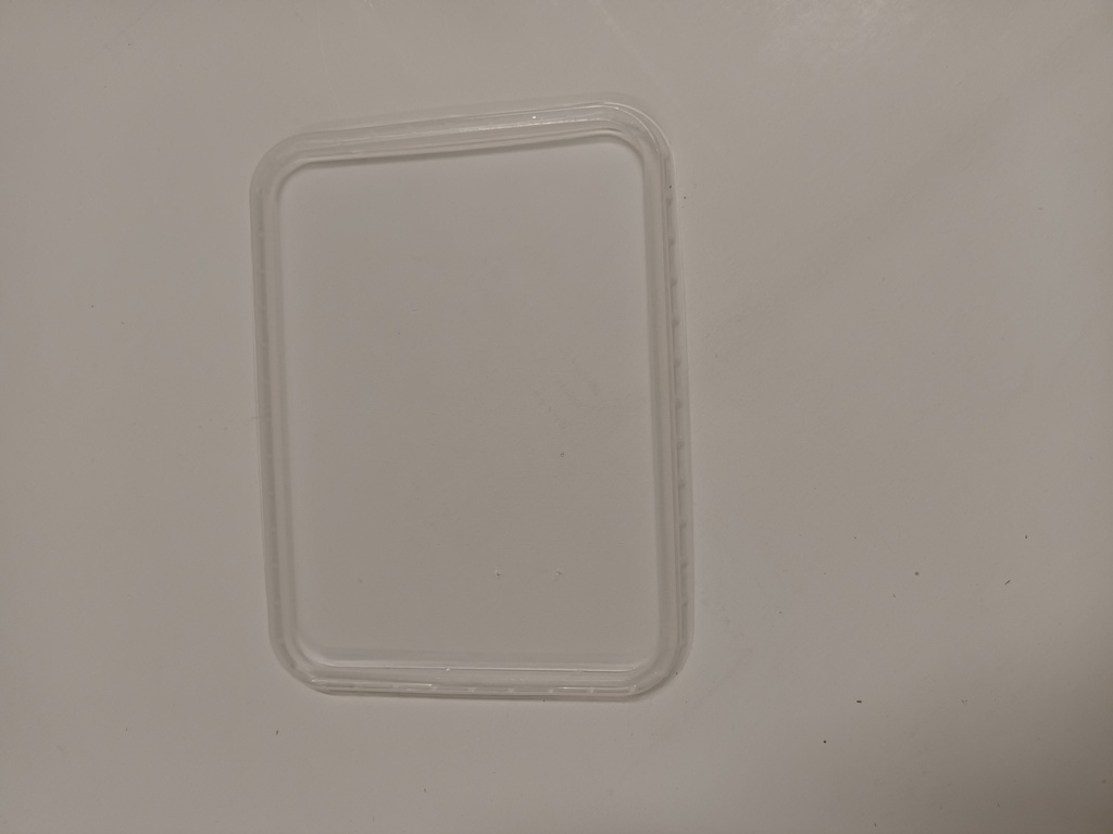 Couvercle Plastique pour ravier 1000cc - x500 pièces