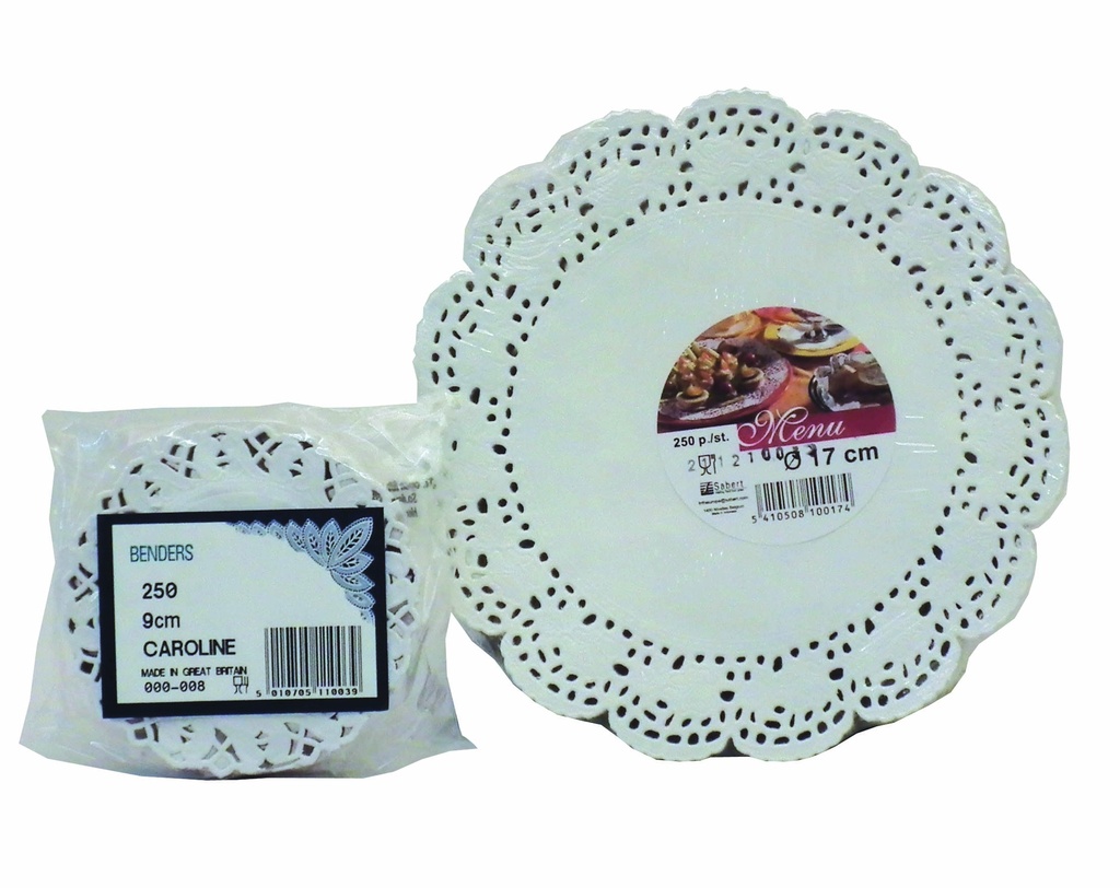 Dentelle Ronde 16cm - Cart. 8x250pces