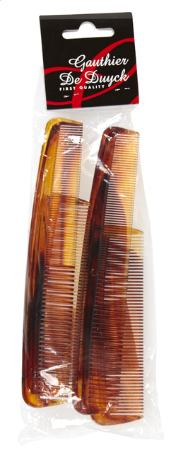 Set de 4 peignes Hommes Etui