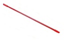 [7043ro] Manche Fibre de verre Rouge 140cm @23mm