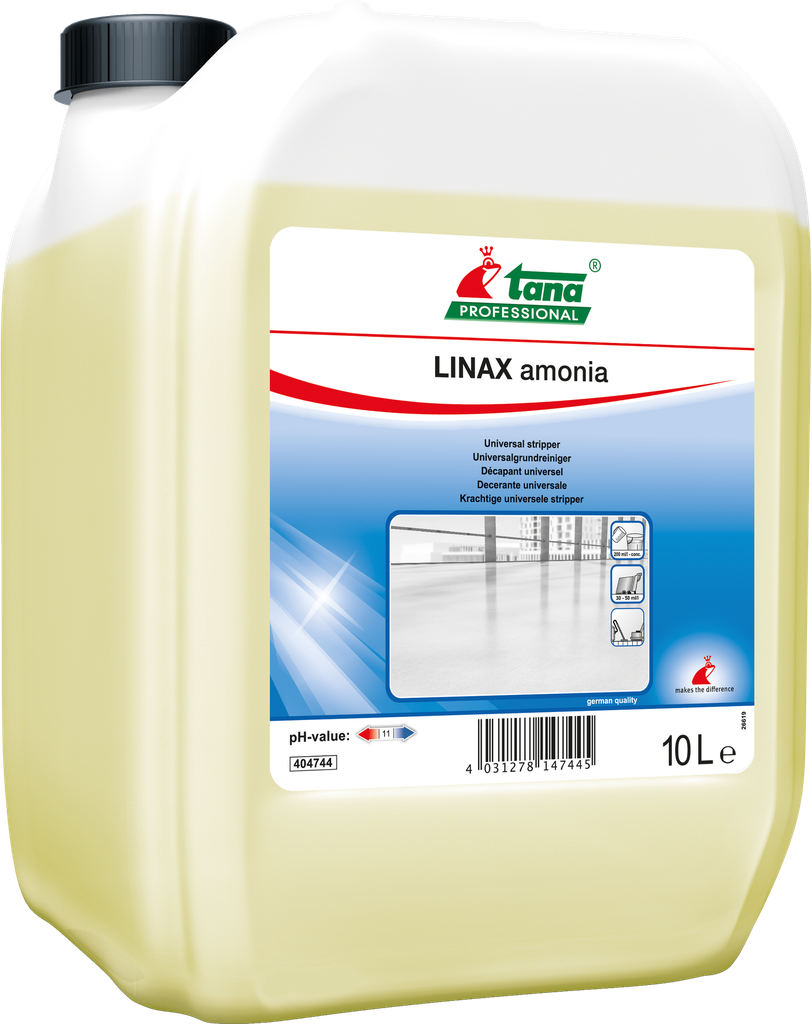Linax amonia  en 10L -Nettoyant-décapant Lino