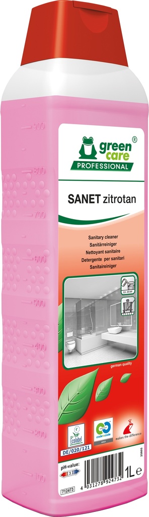 Zitrotan 1L -  SANET  Sanitaire parfumé journalier