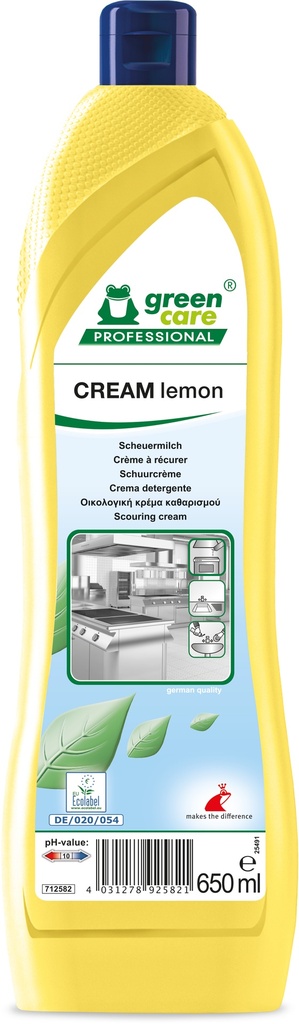 Cream Lemon  en 500ml (crème à récurer) -Tana