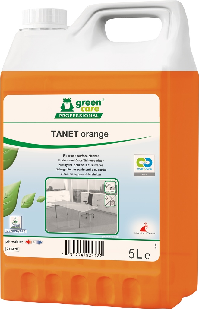 Tanet orange   en 5L -Ecologique-