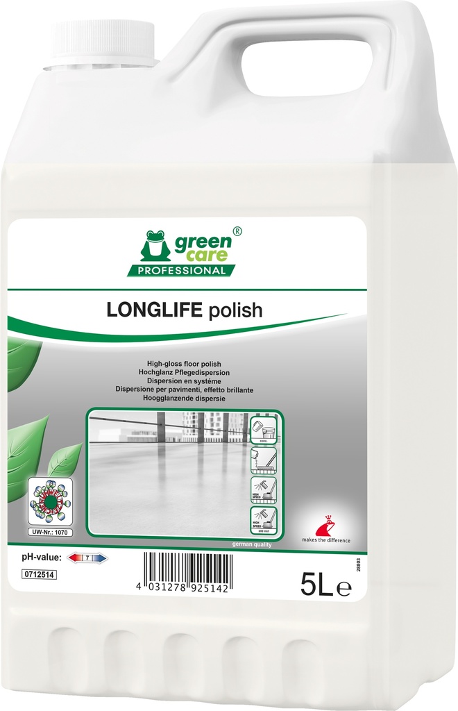 Longlife Plus  Polish 5L-émulsion écologique