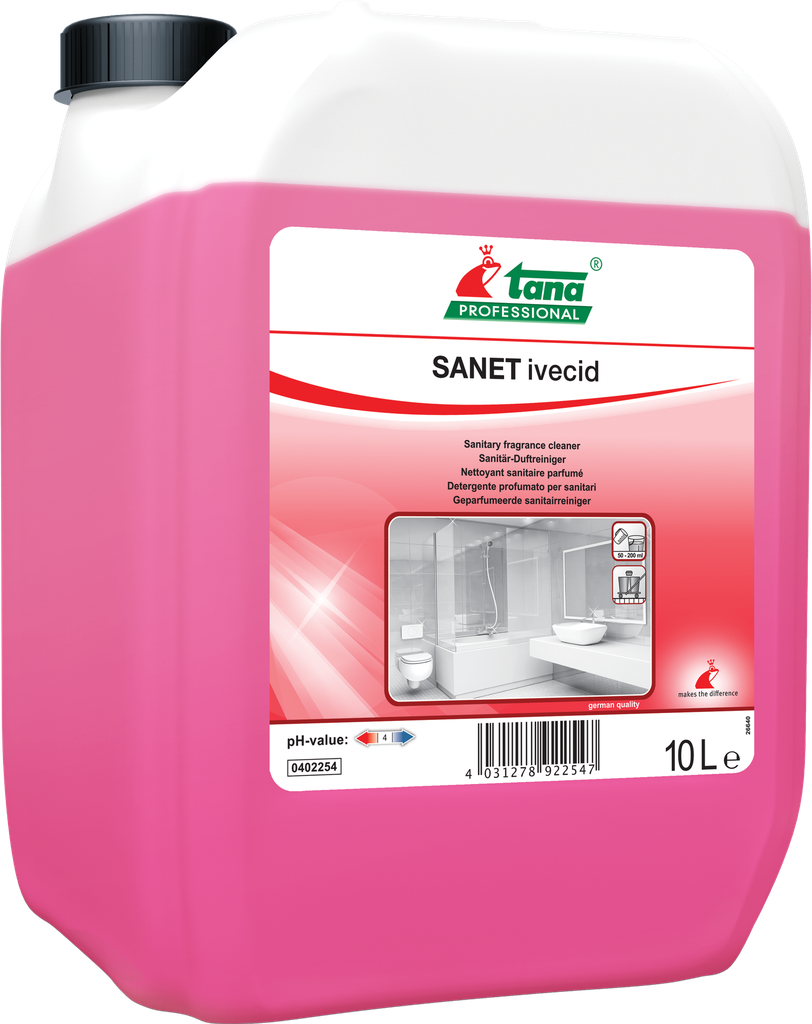 Ivecid en 10L  Sanet - Sanitaire