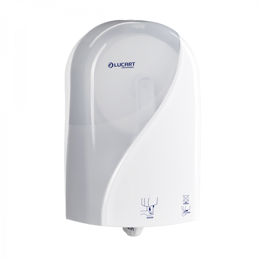 Distributeur Toilette IDENTY AUTOCUT Blanc-Lucart-/Contrat