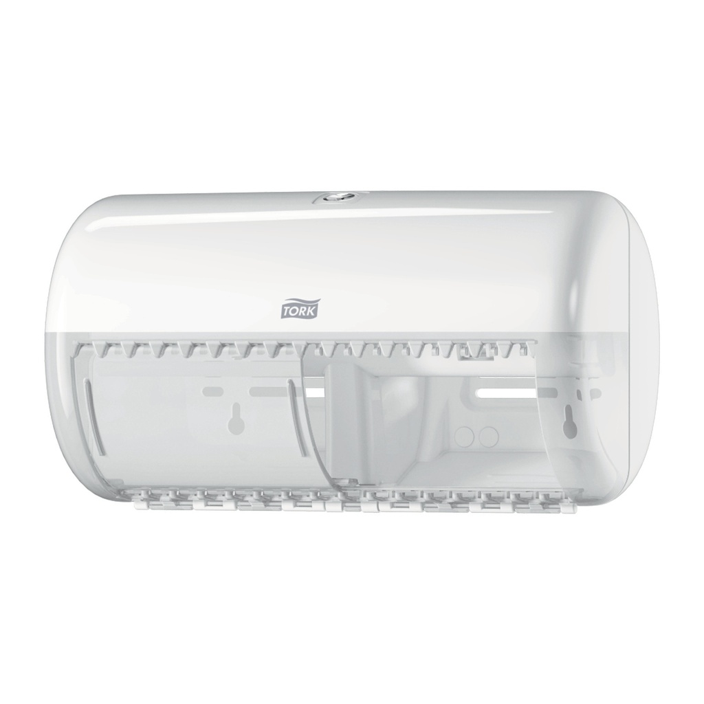 Distributeur Duo Box 2Rlx Papier Toilette 200 coupons T4