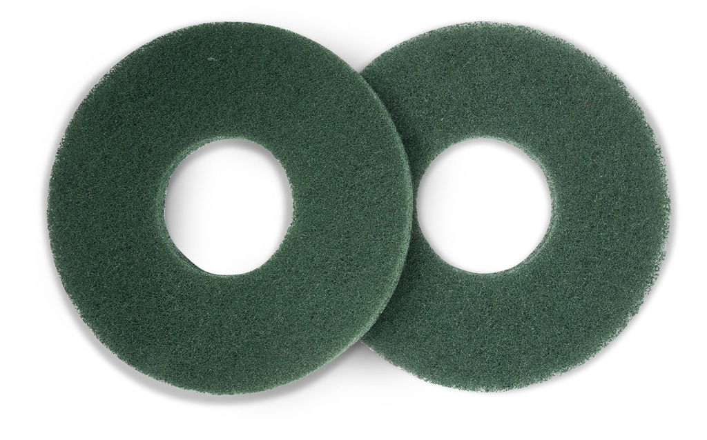 NuPad Vert (heavy scrubbing) 225 mm pour NX - par 10 pièces