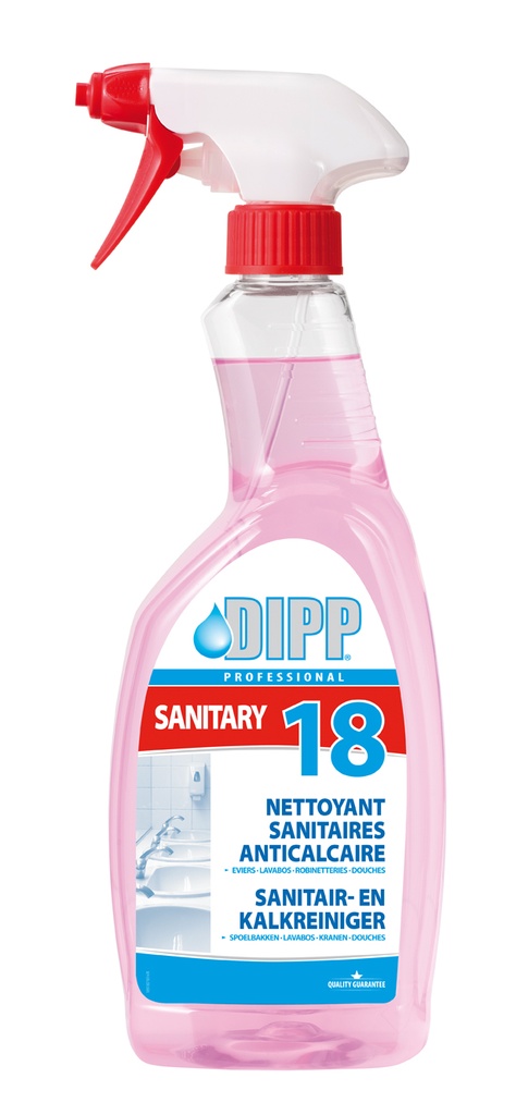 Dipp 18 en 750ml - Spray sanitaire