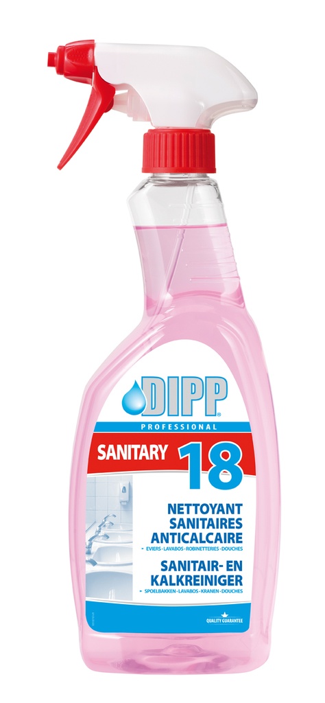 Dipp 18 en 750ml - spray sanitaire